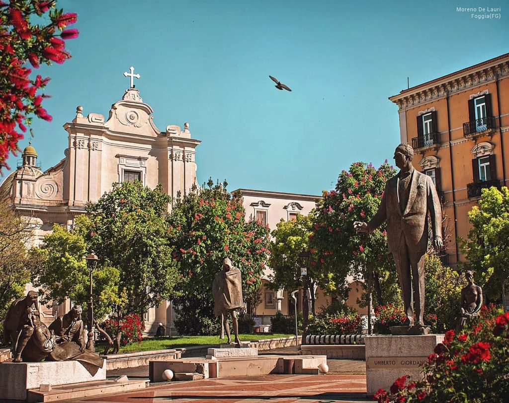 Foggia – Piazza Umberto Giordano – Grazie Italia – Business a tavola – Claudio Messina