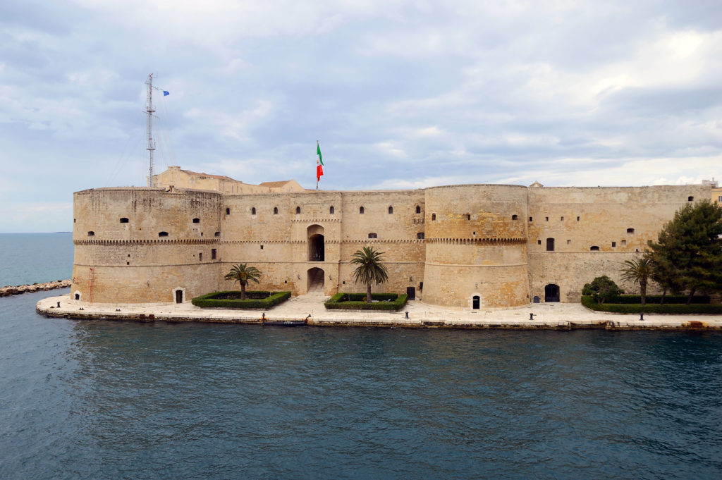 Taranto – Castello Aragonese – Grazie Italia – Business a tavola – Claudio Messina