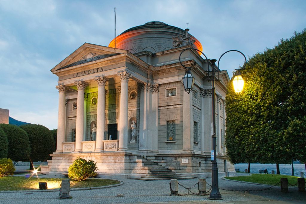 Como – Tempio Voltiano – Grazie Italia – Business a tavola – Claudio Messina