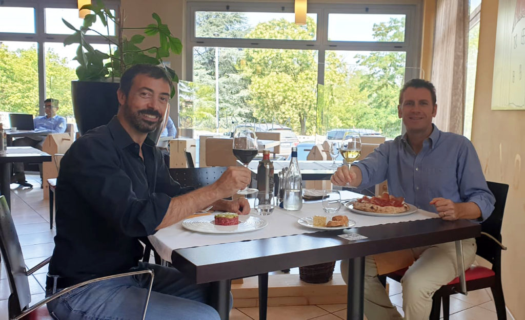Grazie Italia – Business a tavola – Claudio Messina – Matteo Galiano